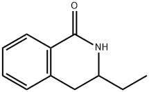 3-乙基-1,2,3,4-四氢异喹啉-1-酮 结构式