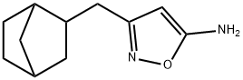 3-({二环[2.2.1]庚烷-2-基}甲基)-1,2-噁唑-5-胺 结构式