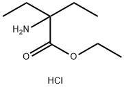 2-氨基-2-乙基丁酸乙酯盐酸盐 结构式