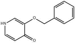 3-(benzyloxy)-1,4-dihydropyridin-4-one 结构式