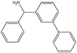 ALPHA-(3-联苯基)苄胺 结构式