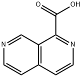 2,7-萘吡啶-1-羧酸 结构式