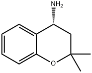 (R)-2,2-二甲基色满-4-胺 结构式