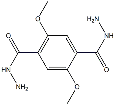 2,5-二甲氧基对苯二甲酰肼 结构式