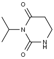 3-异丙基二氢嘧啶-2,4(1H,3H)-二酮 结构式