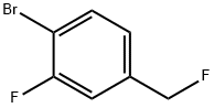 1-溴-2-氟-4-(氟甲基)苯 结构式