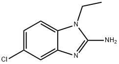 2-氨基-5-氯-1-乙基-1H-苯并咪唑 结构式