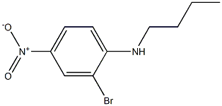 2-溴-N-丁基-4-硝基苯胺 结构式