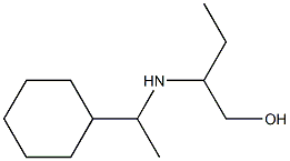 2-((1-环己基乙基)氨基)丁-1-醇 结构式