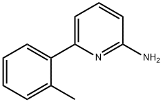 2-AMINO-6-(2-TOLYL)PYRIDINE 结构式