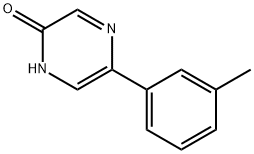 5-(3-Tolyl)-2-hydroxypyrazine 结构式