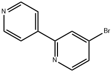 4-Bromo-2-(4-pyridyl)pyridine 结构式