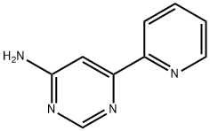 4-Amino-6-(2-pyridyl)pyrimidine 结构式