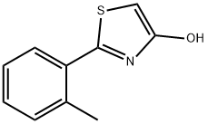 2-(2-Tolyl)-4-hydroxythiazole 结构式