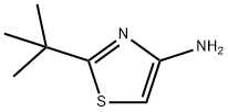 4-Amino-2-(tert-butyl)thiazole 结构式