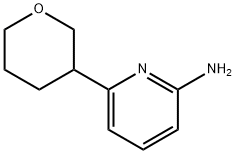 2-Amino-6-(tetrahydropyran-3-yl)pyridine 结构式