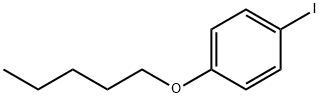 Benzene, 1-iodo-4-(pentyloxy)- 结构式