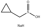 环丙基甲亚磺酸钠 结构式