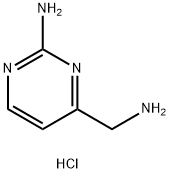 4-(氨甲基)嘧啶-2-胺二盐酸盐 结构式