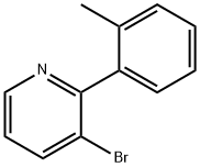 3-Bromo-2-(2-tolyl)pyridine 结构式