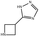 5-(3-azetidinyl)-1H-1,2,4-Triazole 结构式
