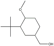 (3-tert-butyl-4-methoxycyclohexyl)methanol 结构式