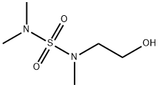 (二甲基氨磺酰基)(2-羟乙基)甲胺 结构式