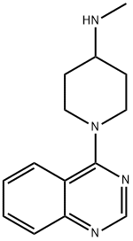 N-甲基-1-(喹唑啉-4-基)哌啶-4-胺 结构式