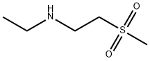 乙基(2-甲磺酰乙基)胺 结构式