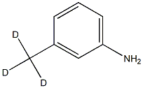 3-(Methyl-d3)aniline 结构式