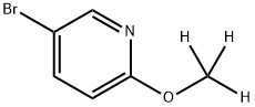 5-溴-2-甲氧基吡啶-D3 结构式