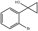 1-(2-bromophenyl)cyclopropan-1-ol 结构式