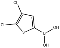 (4,5-二氯噻吩-2-基)硼酸 结构式