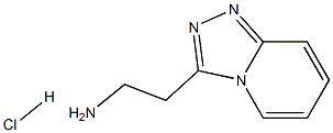 2-{[1,2,4]triazolo[4,3-a]pyridin-3-yl}ethan-1-amine hydrochloride 结构式