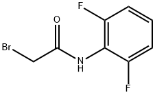 2-溴-N-(2,6-二氟苯基)醋胺石 结构式