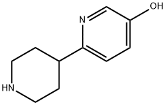 6-(PIPERIDIN-4-YL)PYRIDIN-3-OL 结构式