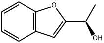(1R)-1-(1-benzofuran-2-yl)ethan-1-ol 结构式