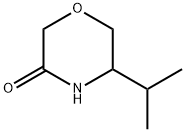 5-异丙基吗啉-3-酮 结构式