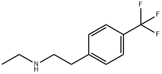 乙基({2-[4-(三氟甲基)苯基]乙基})胺 结构式