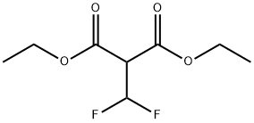 Propanedioic acid, 2-(difluoromethyl)-, 1,3-diethyl ester 结构式