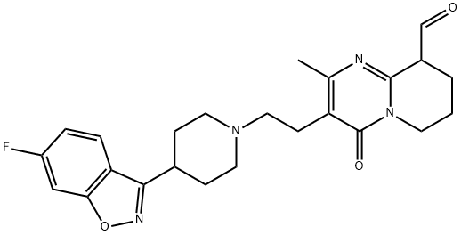 派利哌酮甲酰化杂质 结构式
