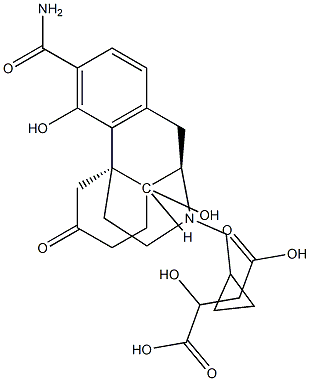 SAMIDORPHAN L-MALATE 结构式