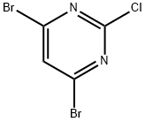 4,6-Dibromo-2-chloropyrimidine 结构式