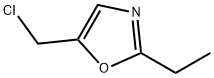 5-(chloromethyl)-2-ethyl-1,3-oxazole 结构式