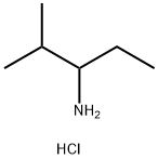 2-甲基戊烷-3-胺盐酸 结构式