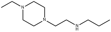 2-(4-乙基哌嗪-1-基)乙基](丙基)胺 结构式
