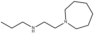 2-(吖庚环-1-基)乙基](丙基)胺 结构式