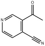 3-acetylisonicotinonitrile 结构式