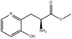 METHYL (2S)-2-AMINO-3-(3-HYDROXYPYRIDIN-2-YL)PROPANOATE 结构式