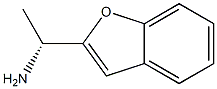 (1R)-1-(1-BENZOFURAN-2-YL)ETHAN-1-AMINE 结构式